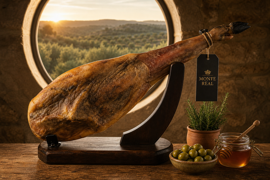Jamón de Bellota 100% Ibérico · Curación 36 meses